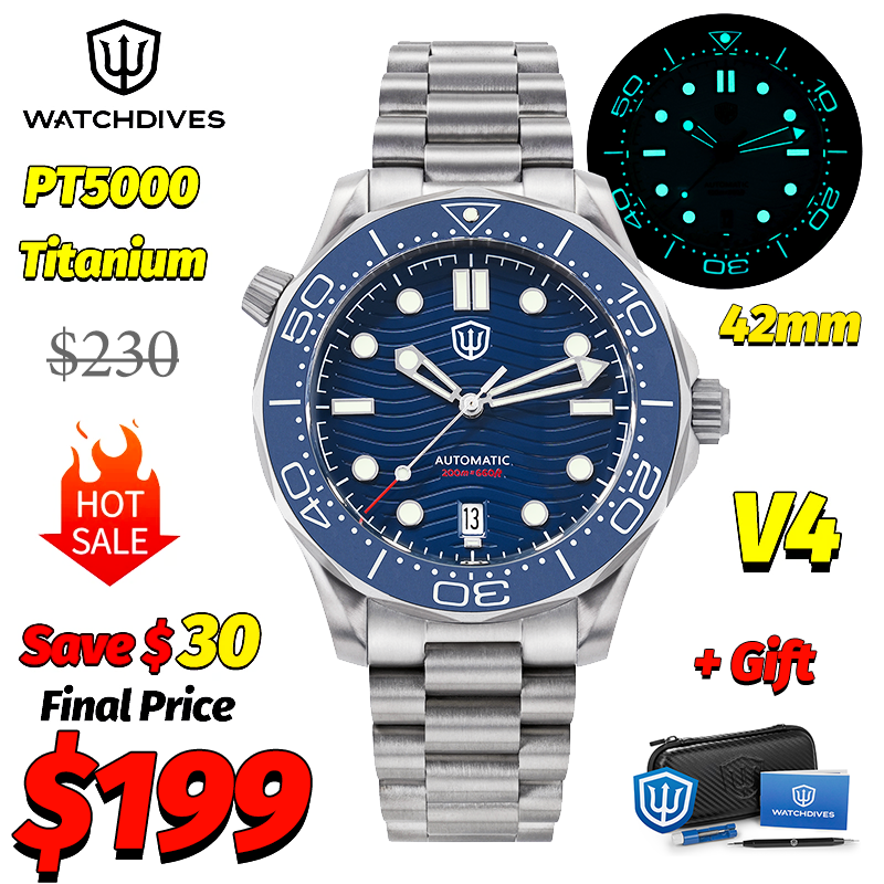 Luxury Watch Quality - Watchdives WD007 V4 007 NTTD Mechanical