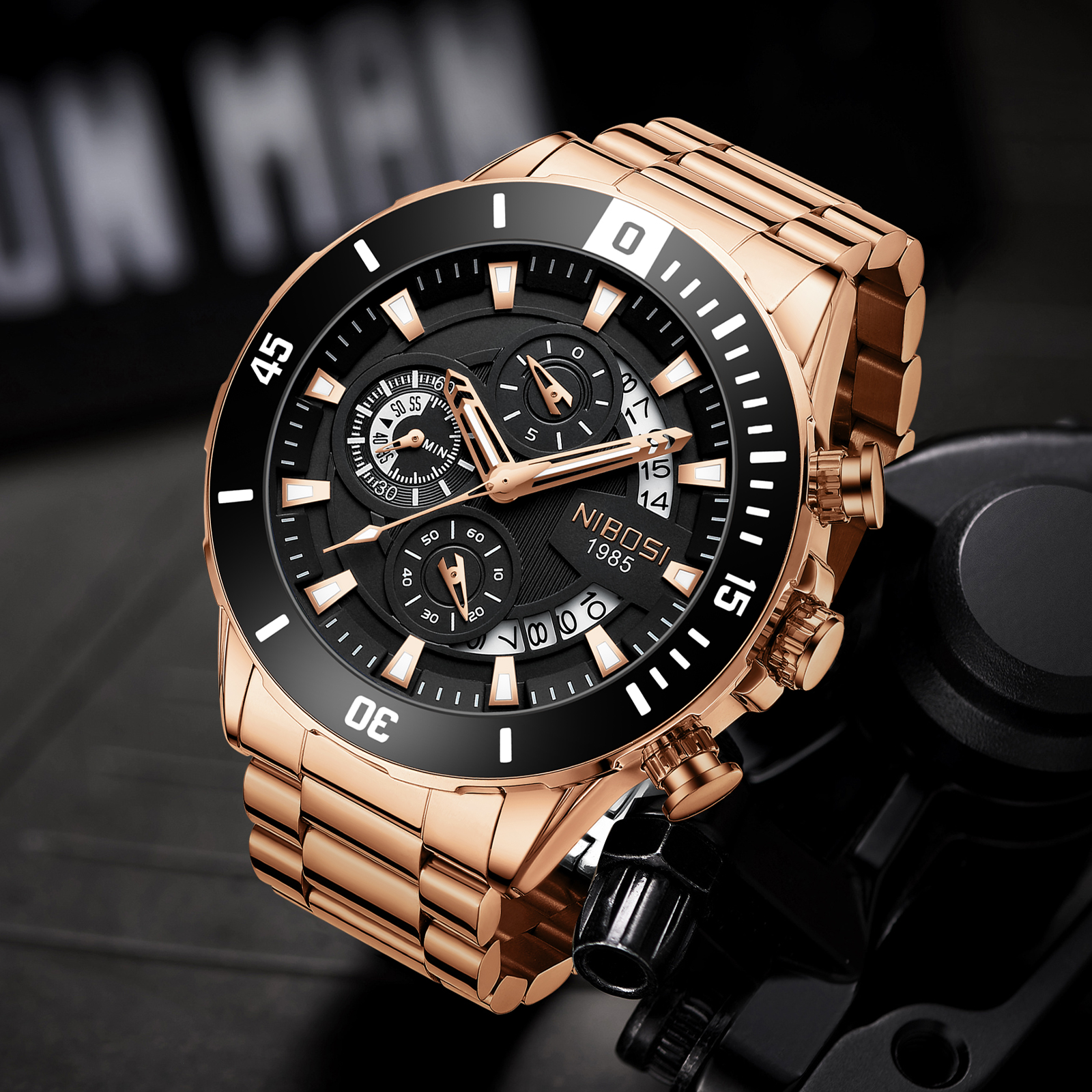 Luxury Watch Men - NIBOSI New Men's Watches Top Brand