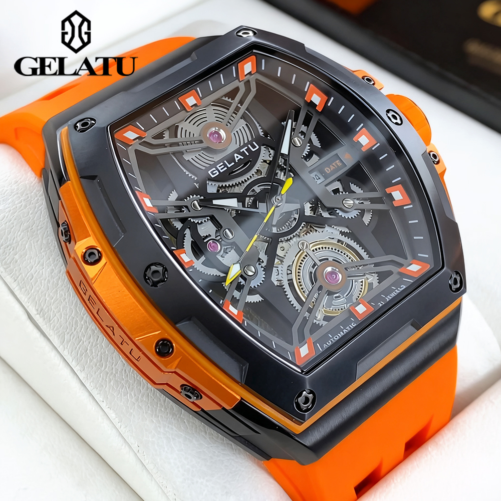 Luxury Watch Quality - GELATU Men's Watches Trend Fashion Hollow