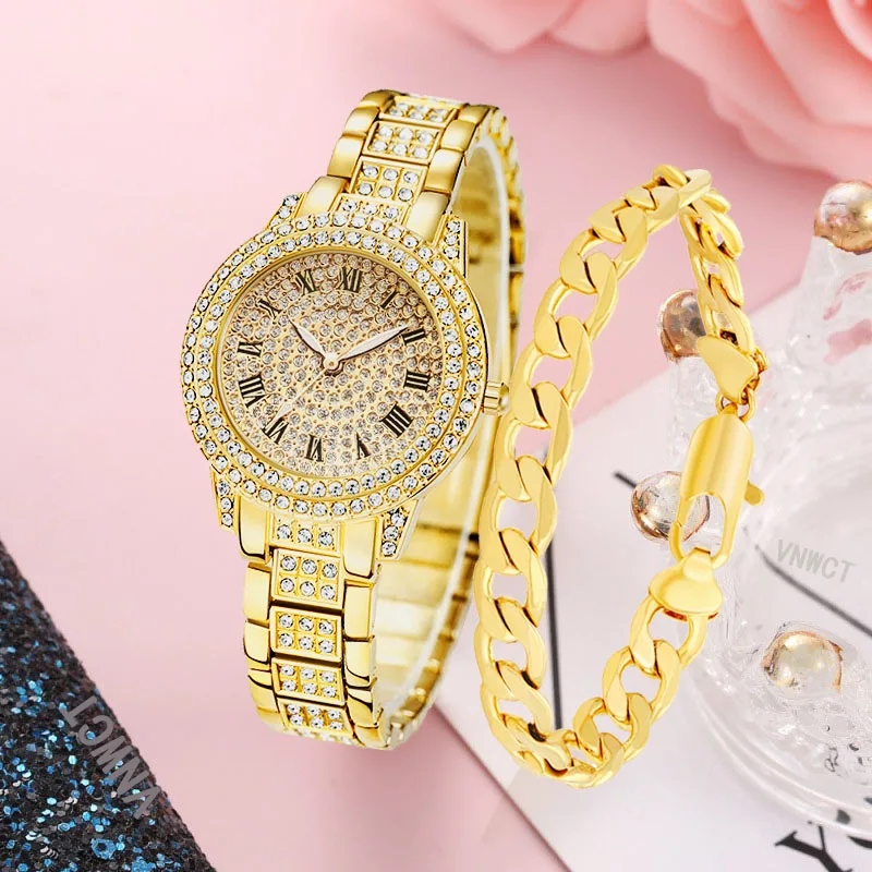 Luxury Watch Diamond - Luxury Women Diamond Watch Chain Bracelet