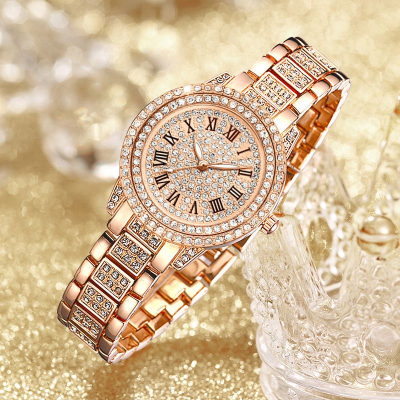 Luxury Watch Diamond - Women's Luxury Crystal Exquisite Wristwatch Quartz