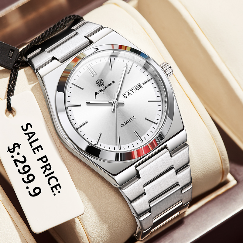 Luxury Watch Safe - PAAZOMU Fashion Luxury Man Wristwatch Luminous