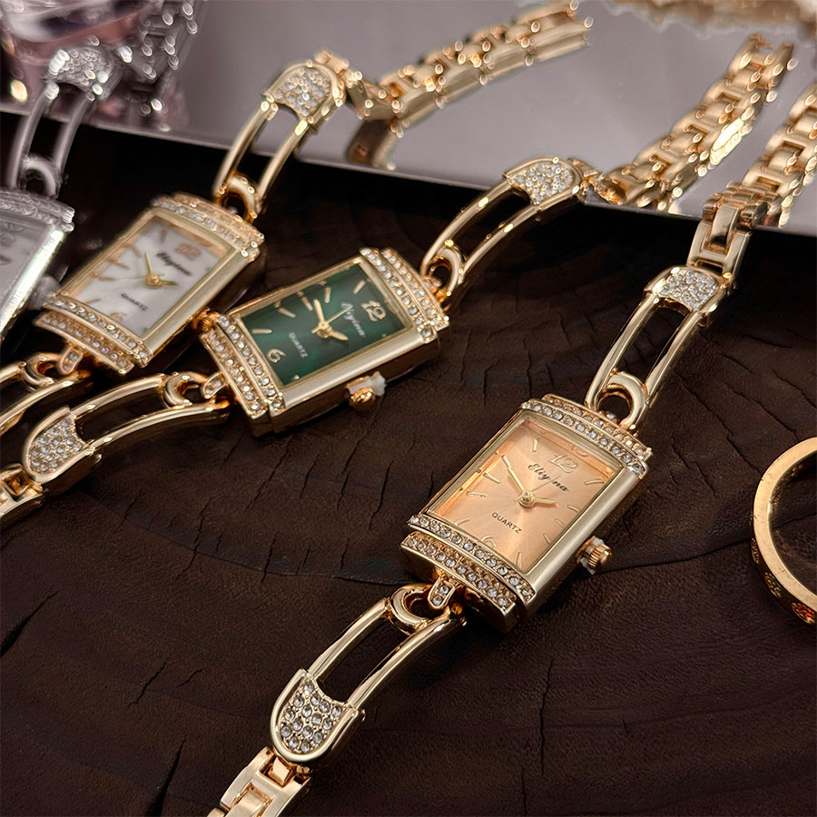 Luxury Watch Diamond - New Fashion Pin Quartz Women's Watch
