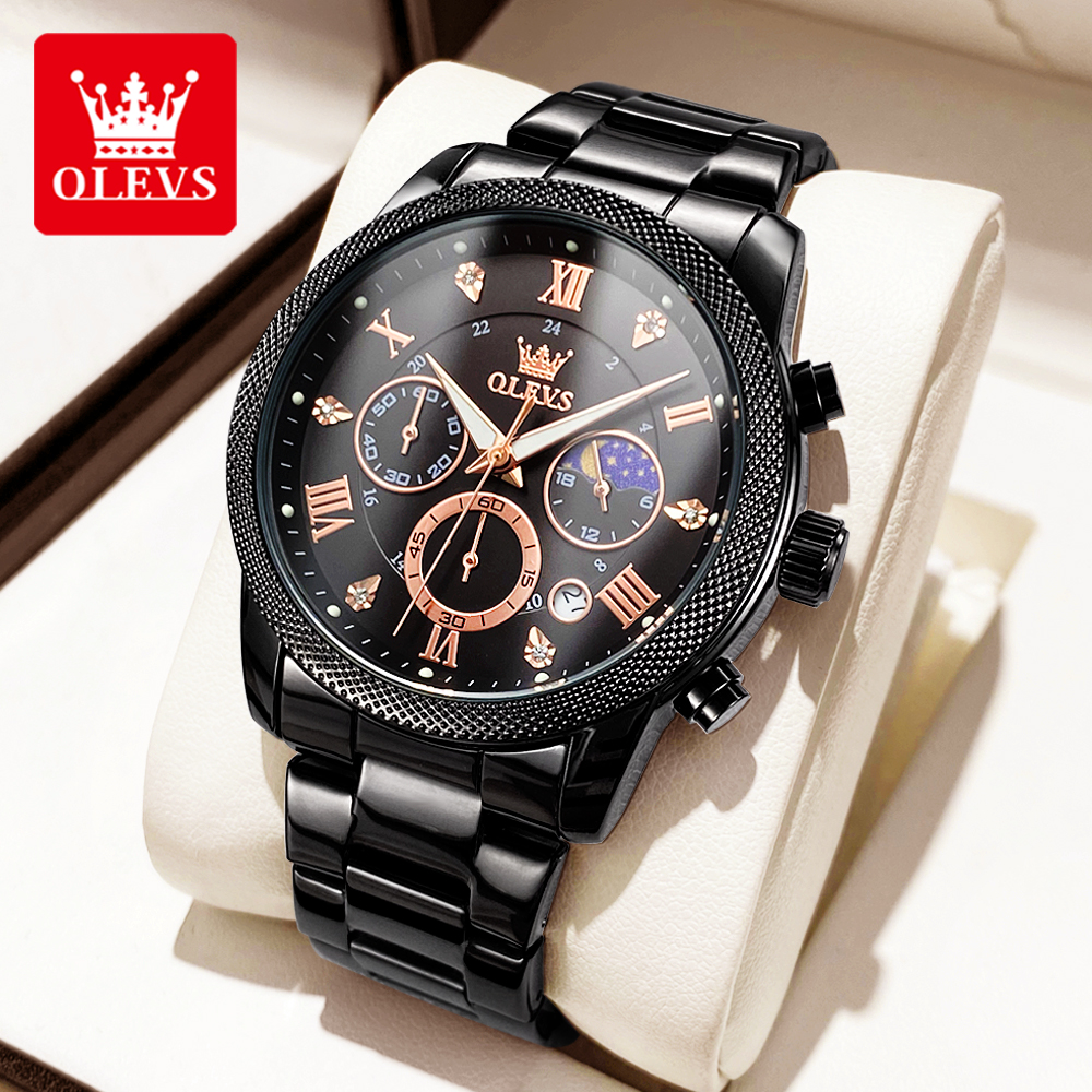Luxury Watch Men - OLEVS Original Fashion Men's Watches Trendy