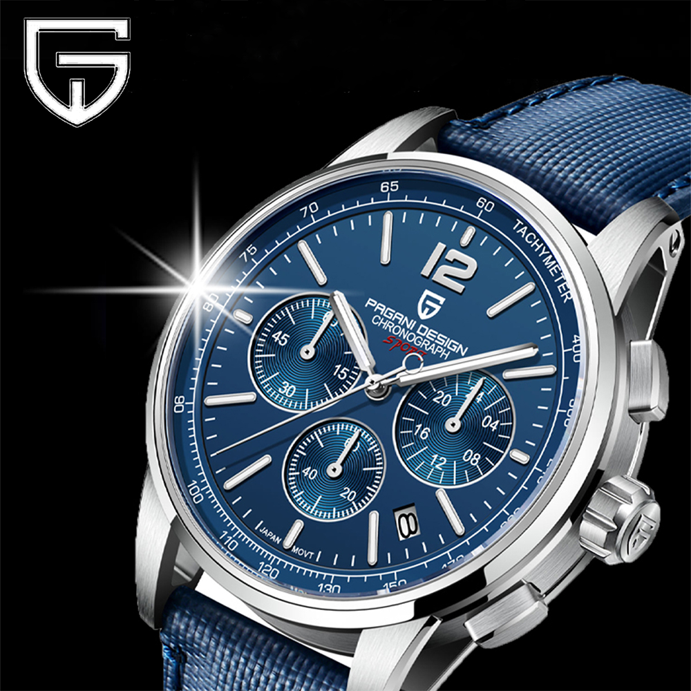 Luxury Watch Quality - PAGANI DESIGN New Luxury Chronograph Men's