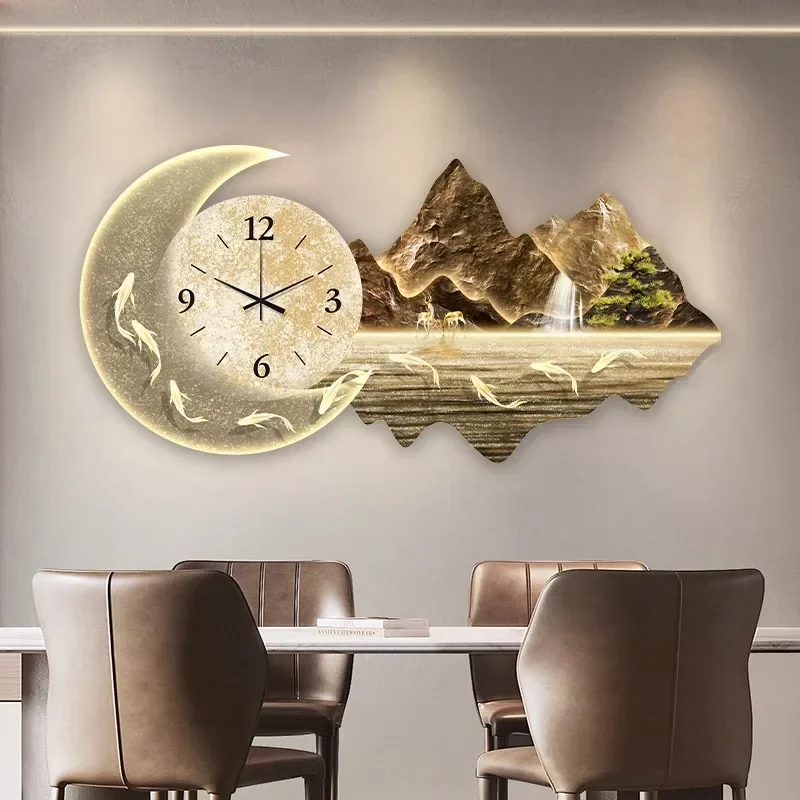 Luxury Watch Wall Clock - Design Living Room Wall Clocks Luxury
