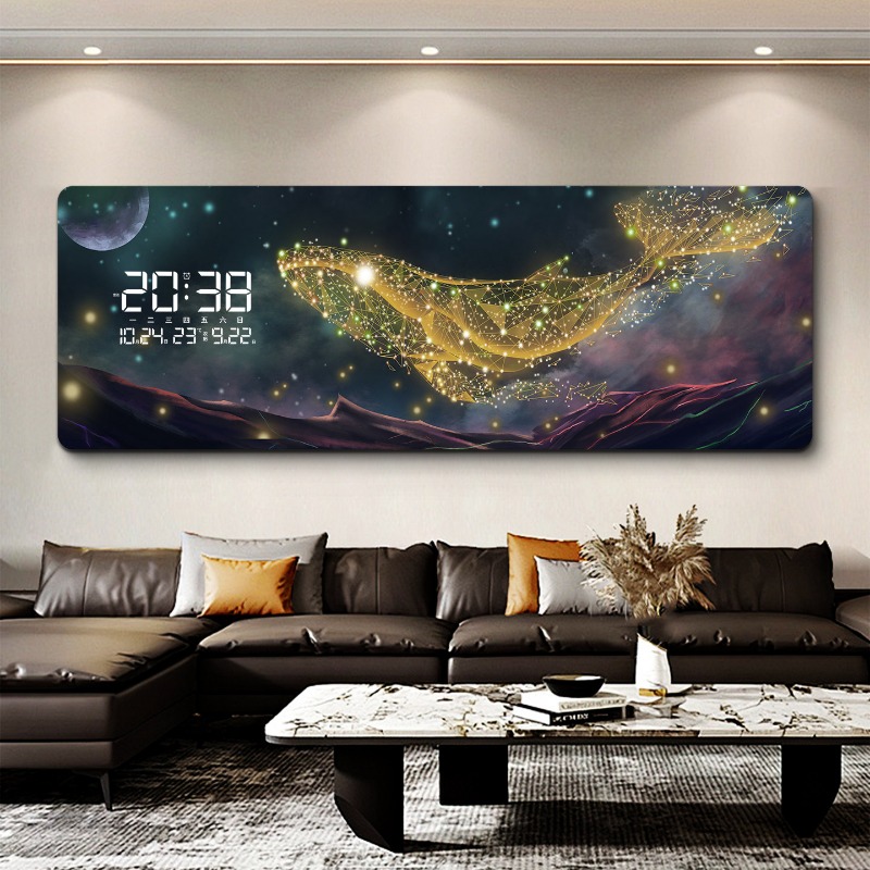 household large wall clock lig - Luxury Watch Wall Clock บทวิจารณ์และราคา