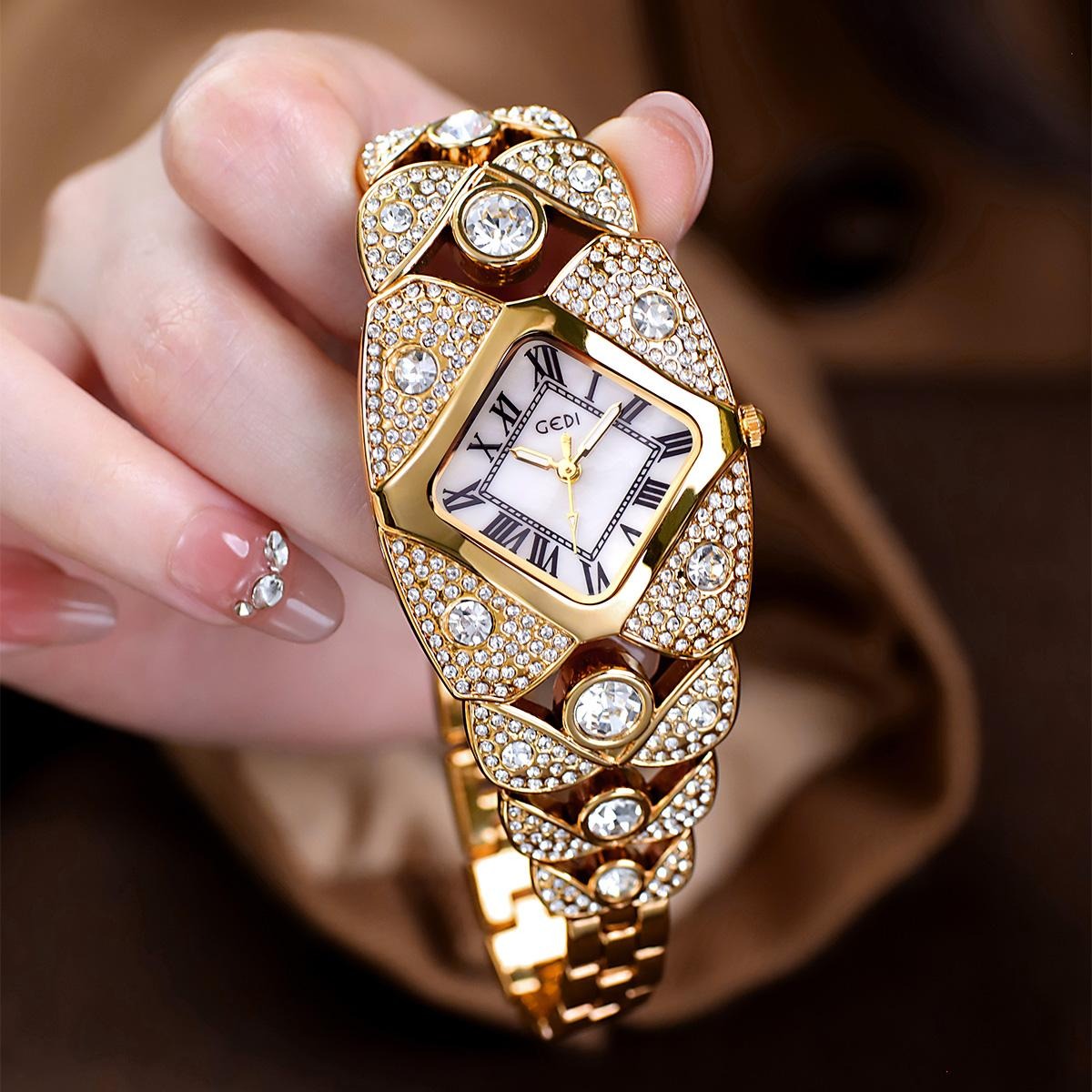 UTHAI L008 Fashionable Women w - Ladies Luxury Watch บทวิจารณ์และราคา
