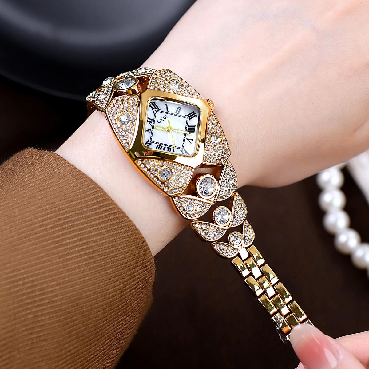 UTHAI L008 Fashionable Women w - Ladies Luxury Watch บทวิจารณ์และราคา