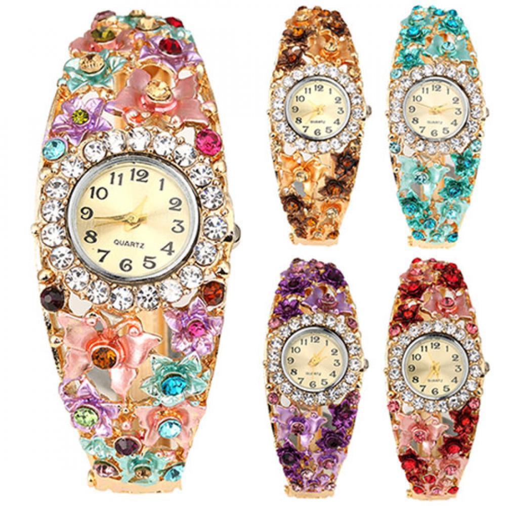 Hot Sales Women\'s Flower Butt - Ladies Luxury Watch บทวิจารณ์และราคา
