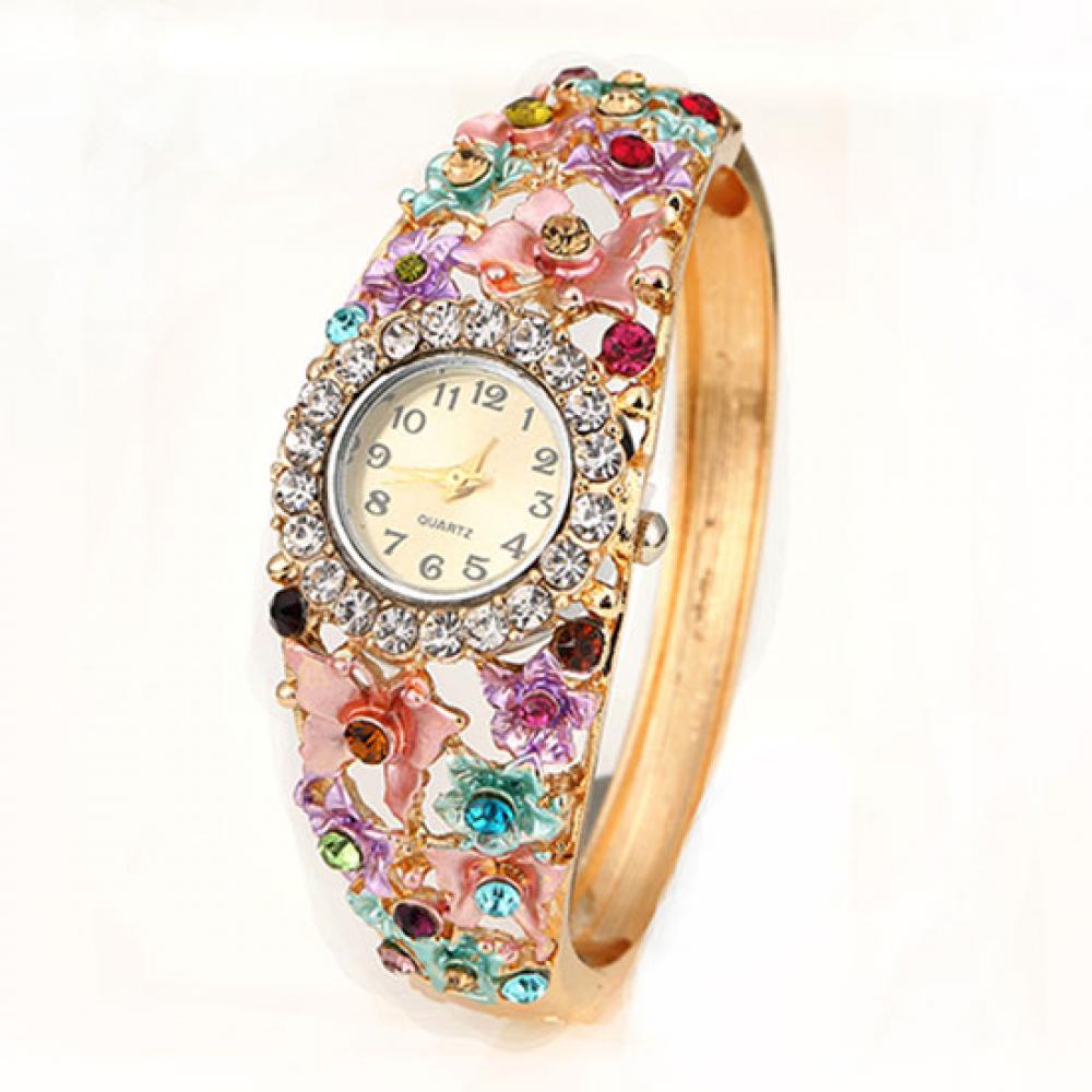 Hot Sales Women\'s Flower Butt - Ladies Luxury Watch บทวิจารณ์และราคา