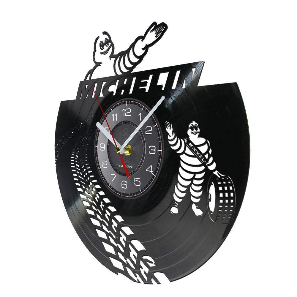 Tire Rubber Car Wheel Brand Ad - Luxury Watch Wall Clock บทวิจารณ์และราคา