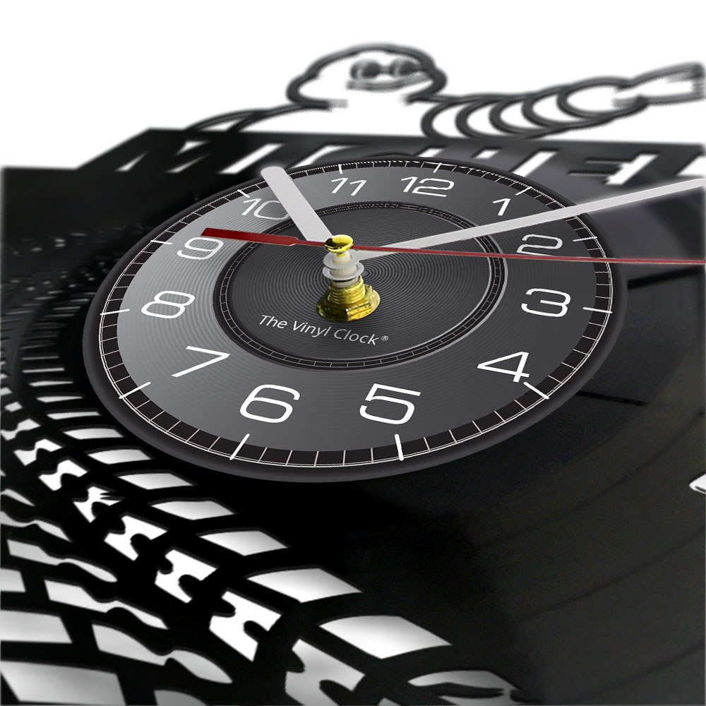 Tire Rubber Car Wheel Brand Ad - Luxury Watch Wall Clock บทวิจารณ์และราคา