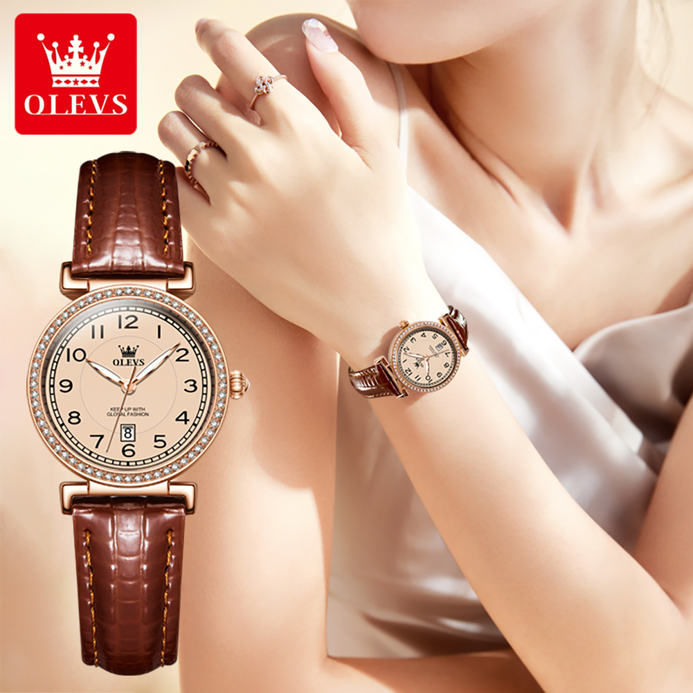 OLEVS 5590 Luxury Brand Women' - Luxury Watch Index บทวิจารณ์และราคา
