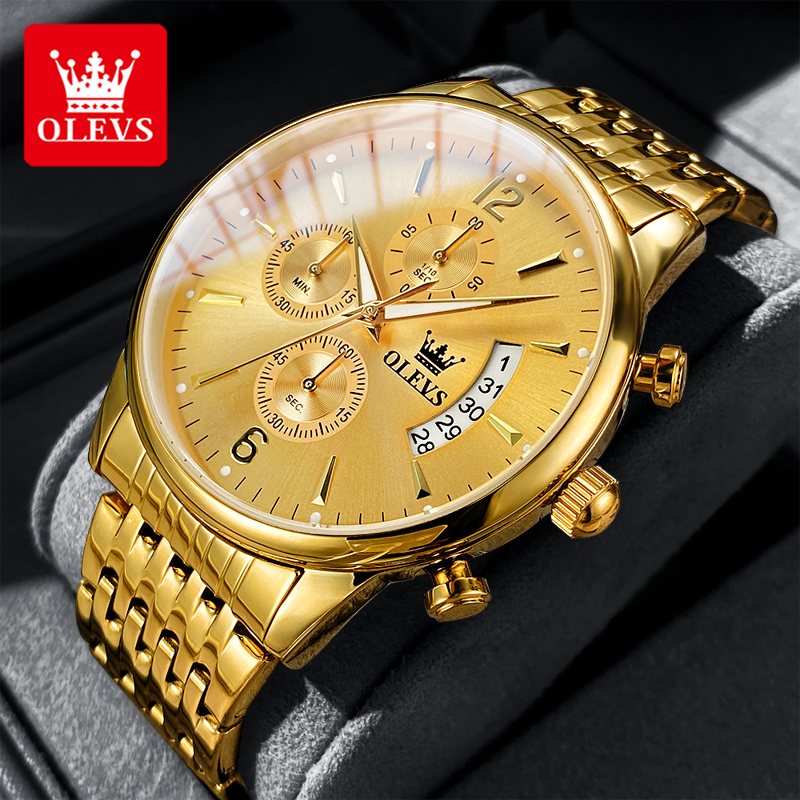 OLEVS luxury brand men's watch - Luxury Watch Men บทวิจารณ์และราคา