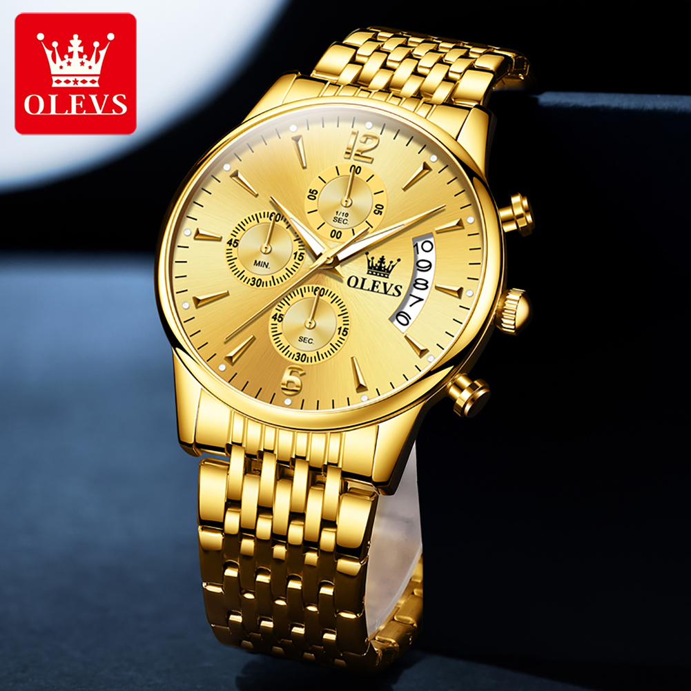 OLEVS luxury brand men's watch - Luxury Watch Men บทวิจารณ์และราคา