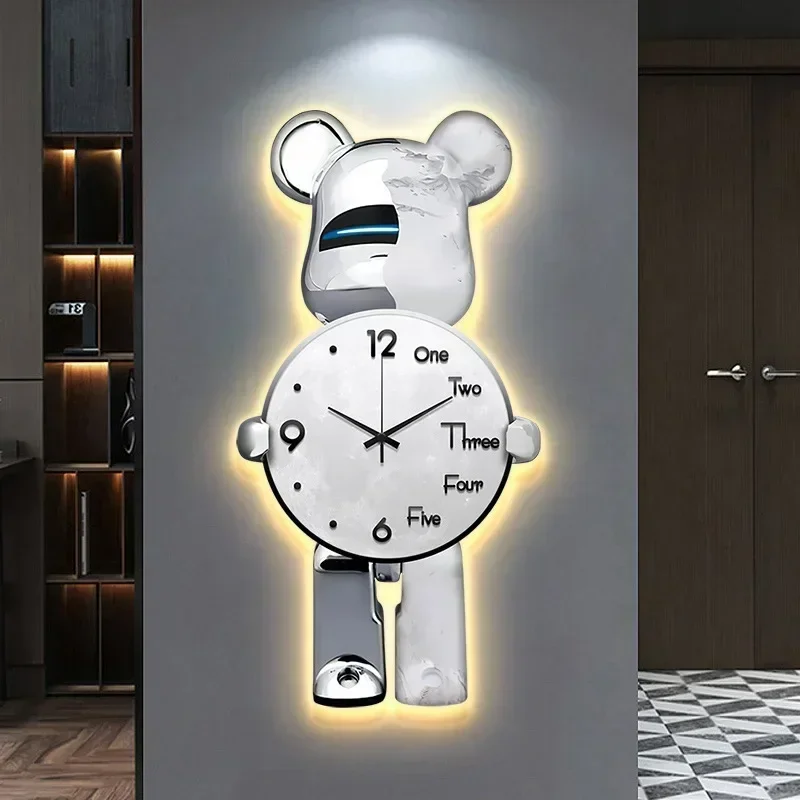 LED Bear Wall Clock Unique Lux - Luxury Watch Wall Clock บทวิจารณ์และราคา