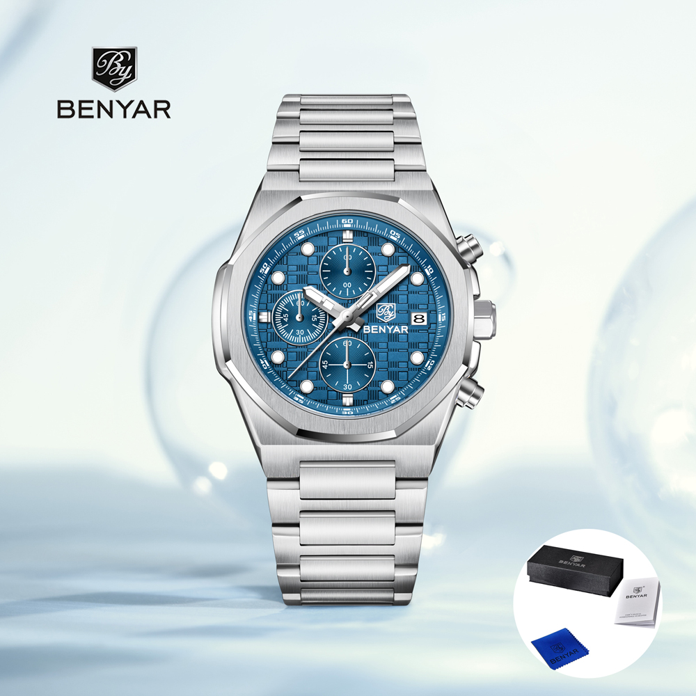 2025 New BENYAR Men's Watches  - Luxury Watch Quality บทวิจารณ์และราคา