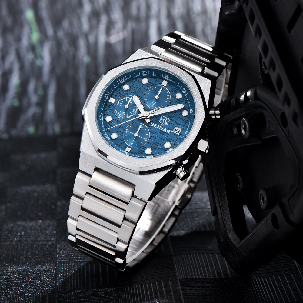 2025 New BENYAR Men's Watches  - Luxury Watch Quality บทวิจารณ์และราคา