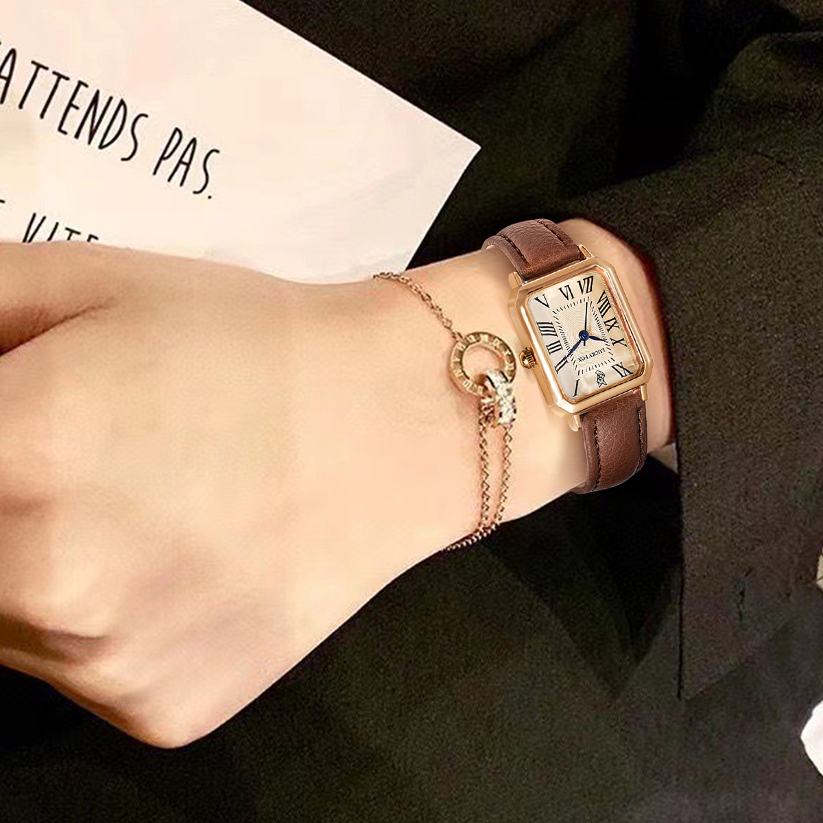 LUCKY FOX 2PCS Light Luxury Gi - Luxury Watch Safe บทวิจารณ์และราคา
