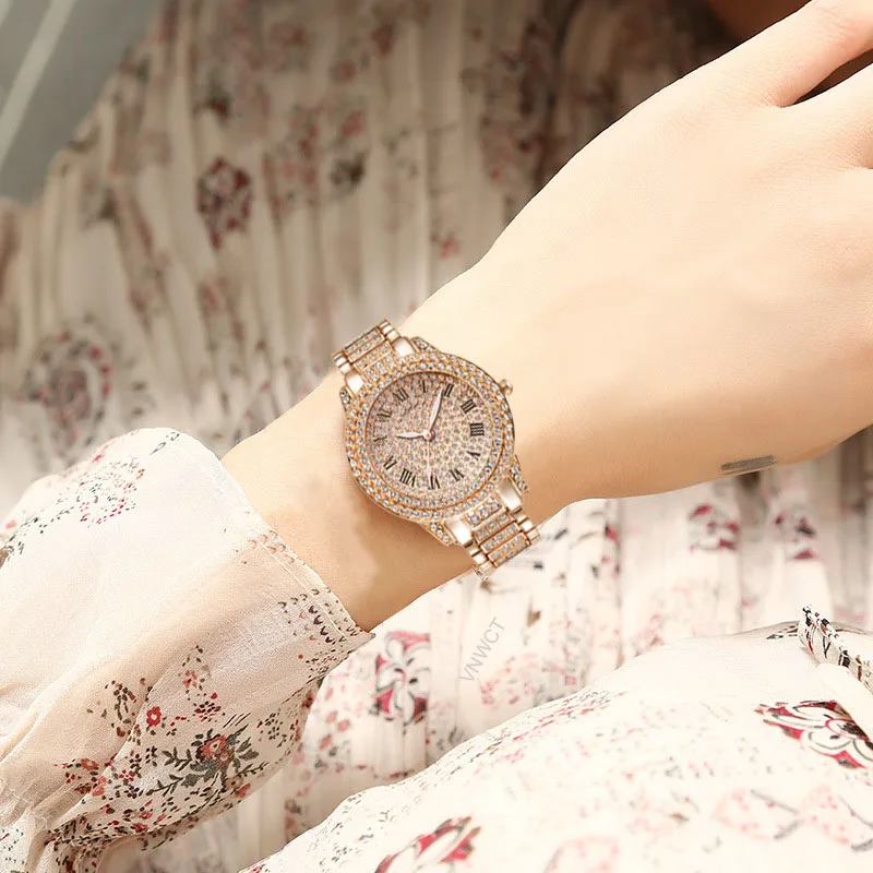 Luxury Women Diamond Watch Cha - Luxury Watch Diamond บทวิจารณ์และราคา