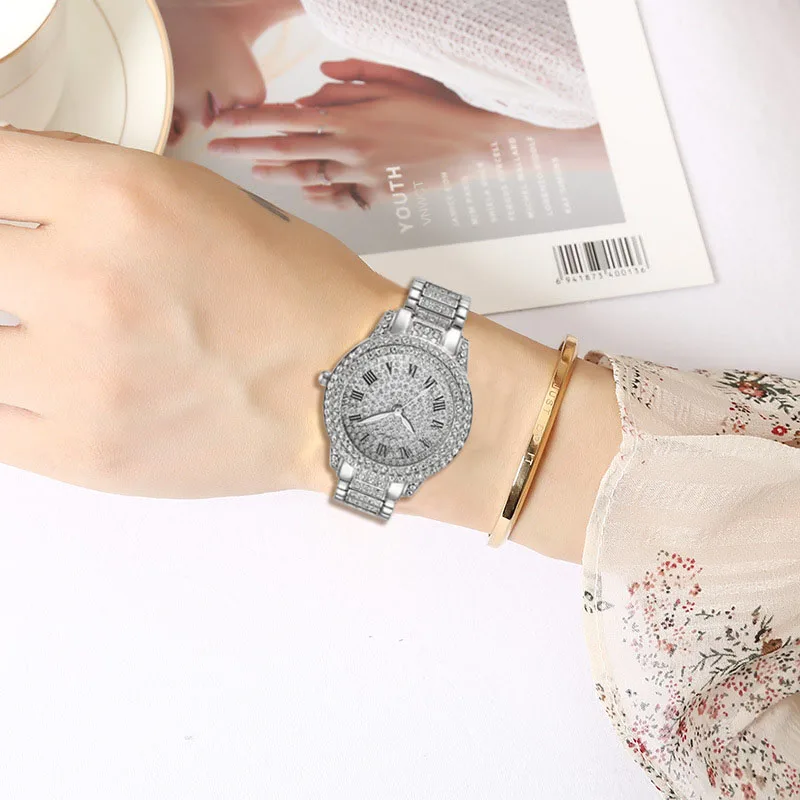 Luxury Women Diamond Watch Cha - Luxury Watch Diamond บทวิจารณ์และราคา