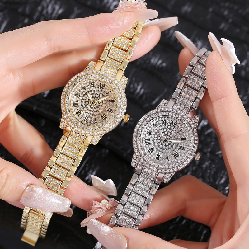 Women's Luxury Crystal Exquisi - Luxury Watch Diamond บทวิจารณ์และราคา