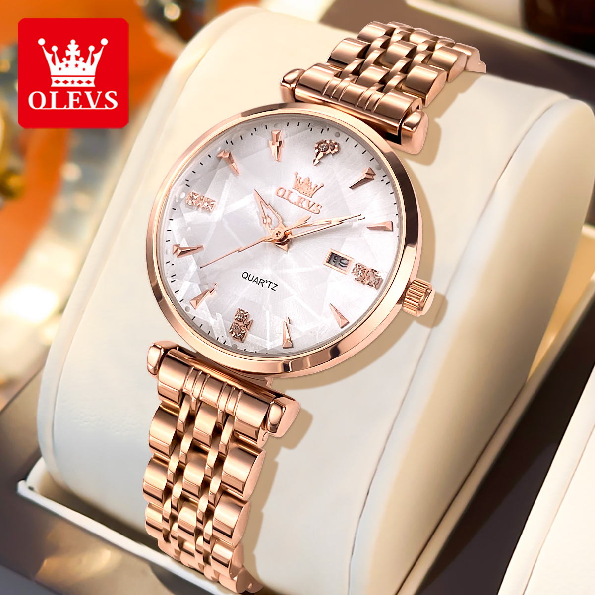OLEVS brand beautiful women's  - Ladies Luxury Watch บทวิจารณ์และราคา