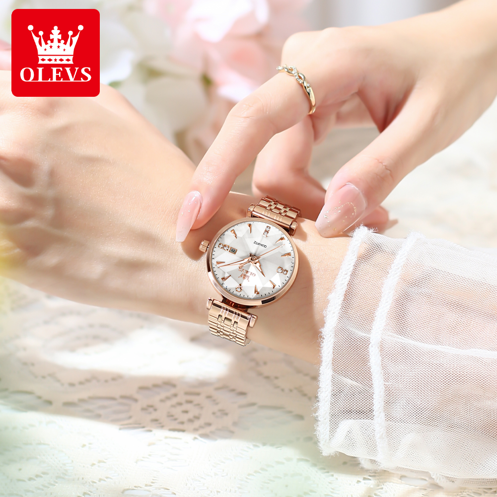 OLEVS brand beautiful women's  - Ladies Luxury Watch บทวิจารณ์และราคา