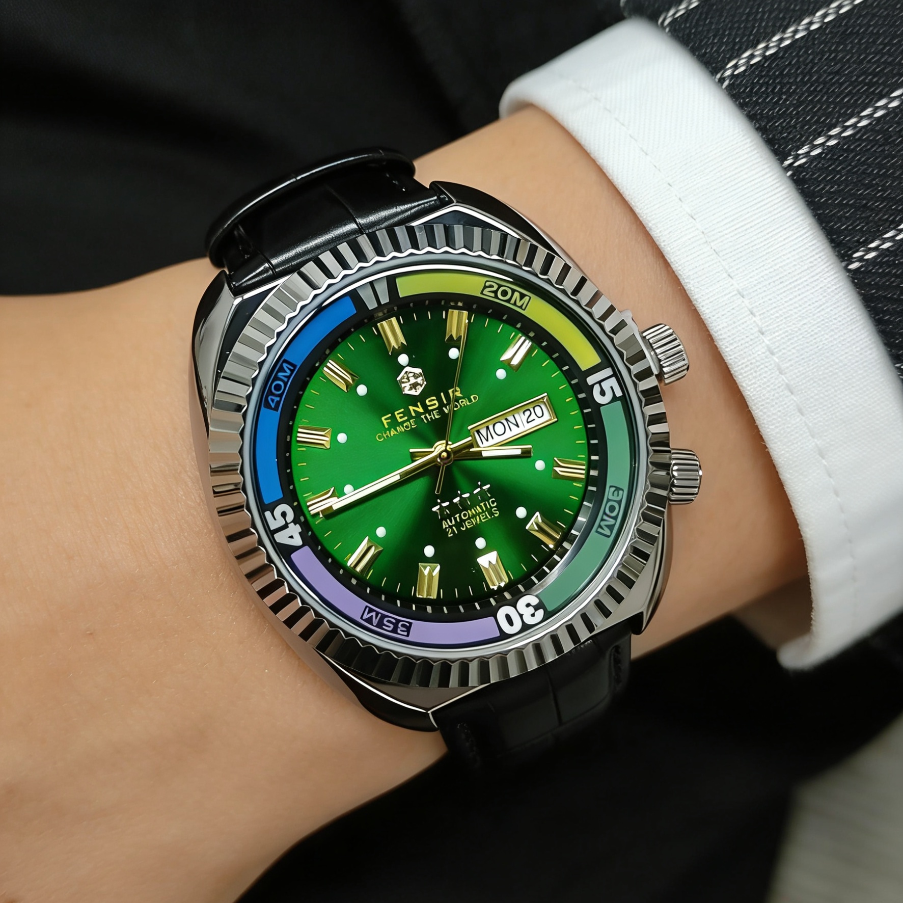 Luxury Men's Quartz Watch - Ra - Luxury Watch Events บทวิจารณ์และราคา