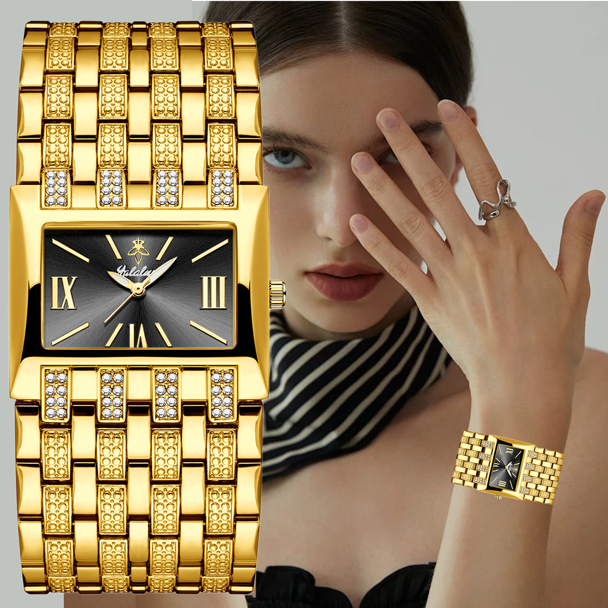 YaLaLuSi Men Women Fashion Wat - Luxury Watch Events บทวิจารณ์และราคา