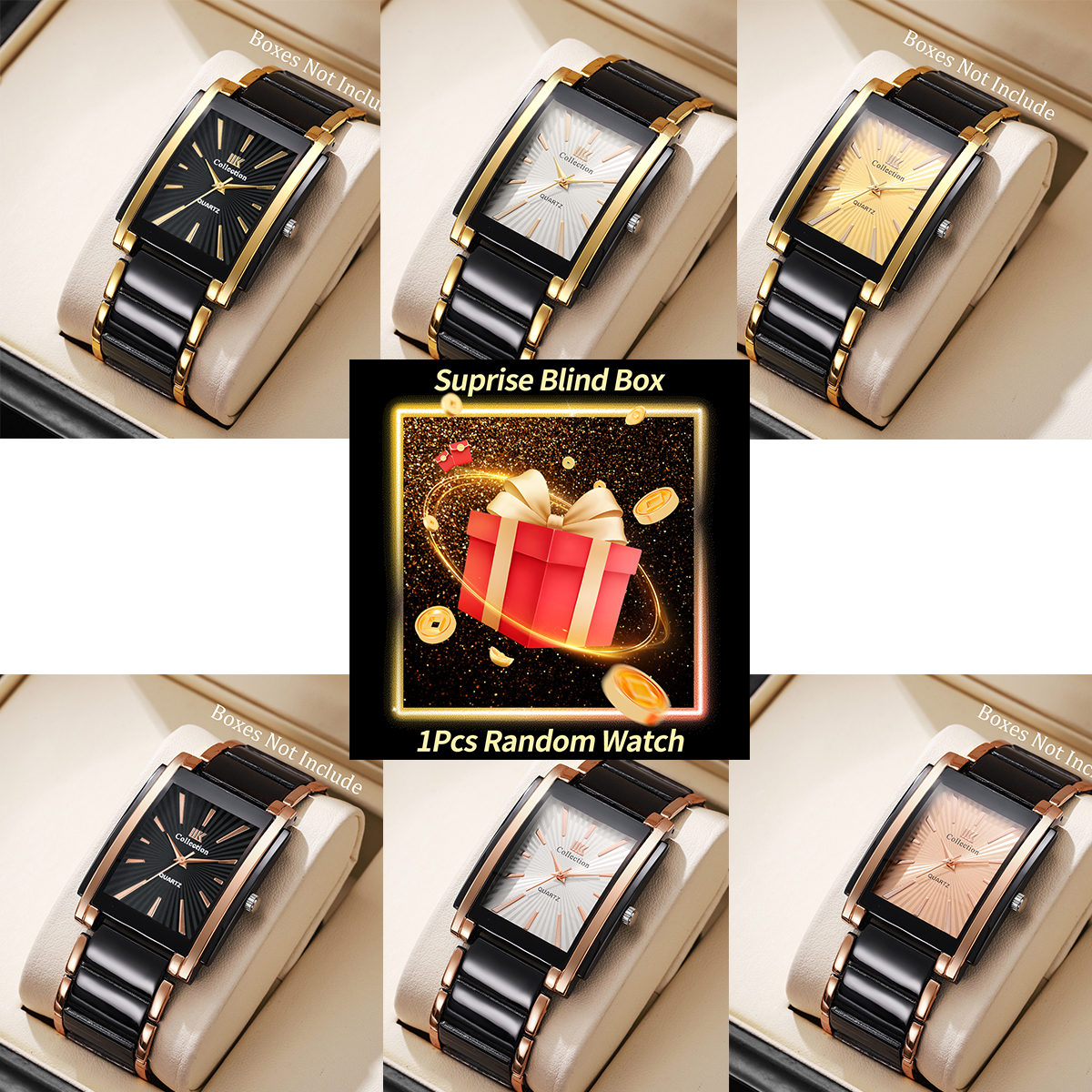 1PC Surprise Mystery Blind Wat - Luxury Watch Men บทวิจารณ์และราคา