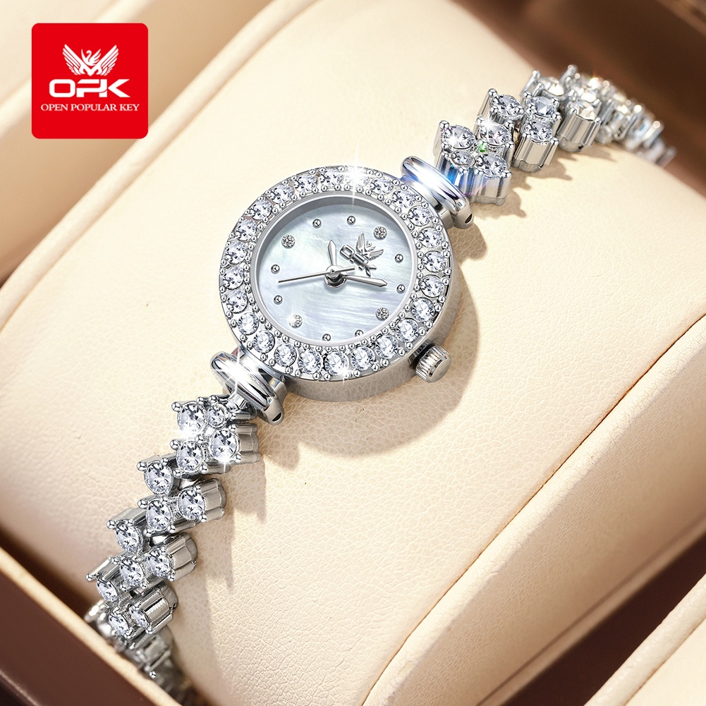 OPK 6057 Full Diamond Quartz W - Luxury Watch Diamond บทวิจารณ์และราคา