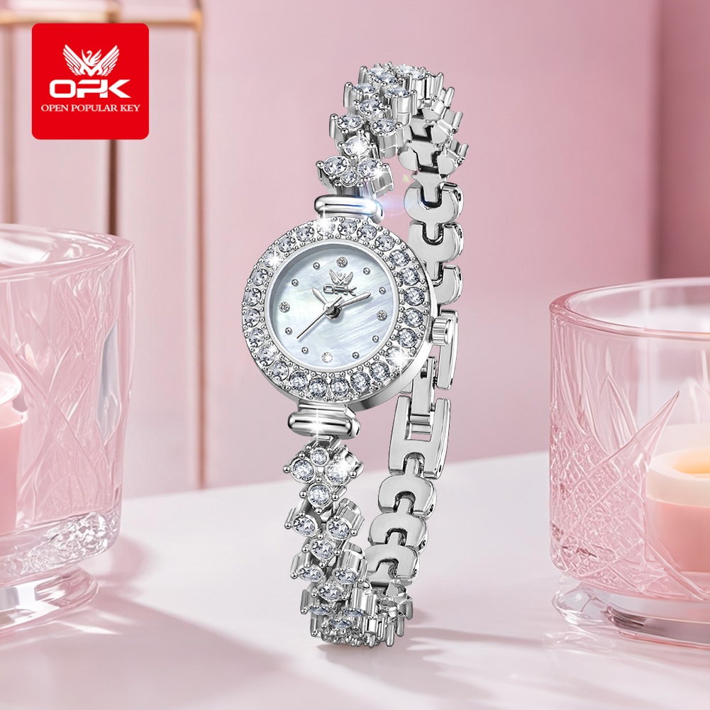 OPK 6057 Full Diamond Quartz W - Luxury Watch Diamond บทวิจารณ์และราคา