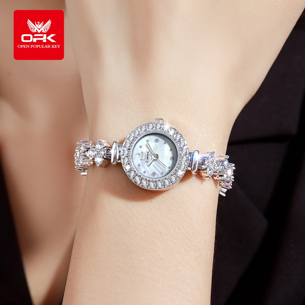 OPK 6057 Full Diamond Quartz W - Luxury Watch Diamond บทวิจารณ์และราคา