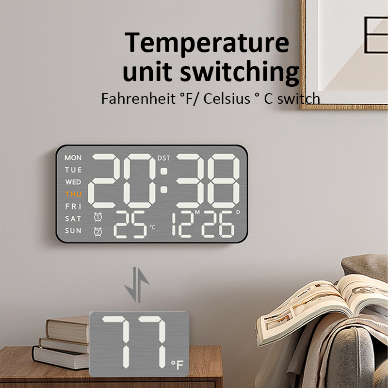 Mirror Brushed Finish Wall Clo - Luxury Watch Wall Clock บทวิจารณ์และราคา