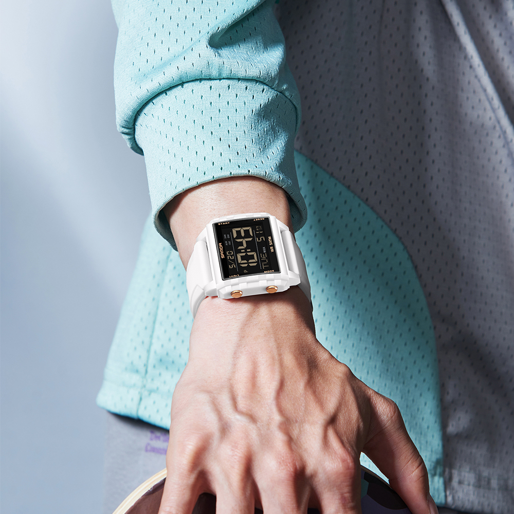 SANDA Brand Fashion LED Watch  - Luxury Watch Brands In World บทวิจารณ์และราคา