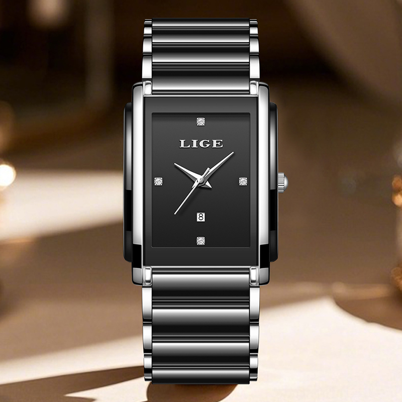 LIGE New Luxury Women Watches  - Luxury Watch Safe บทวิจารณ์และราคา