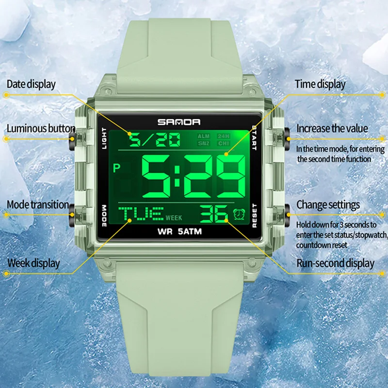 SANDA Brand Fashion Student Wa - Luxury Watch Brands In World บทวิจารณ์และราคา