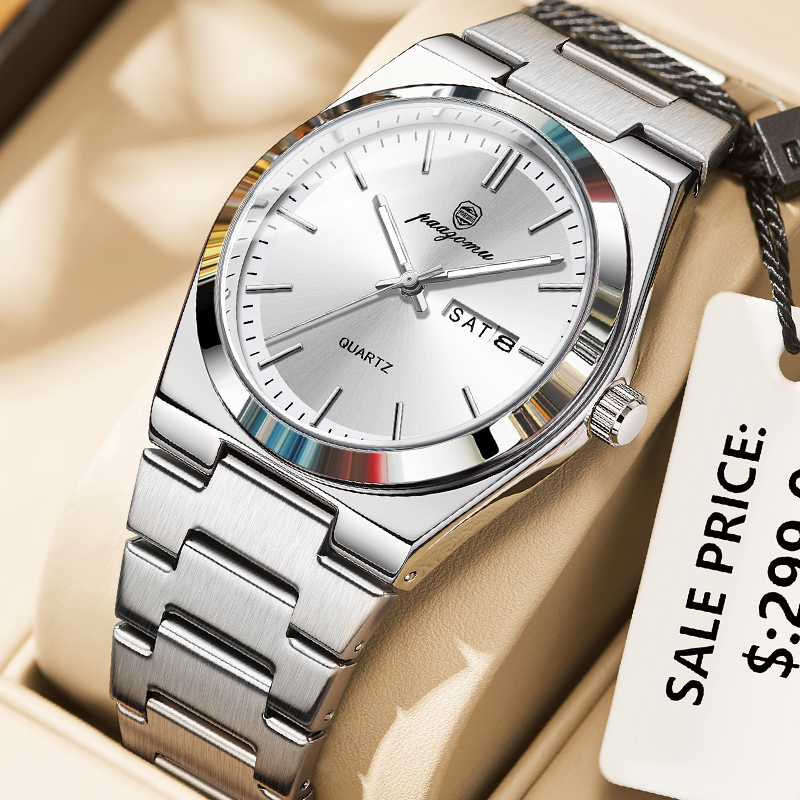 PAAZOMU Fashion Luxury Man Wri - Luxury Watch Safe บทวิจารณ์และราคา