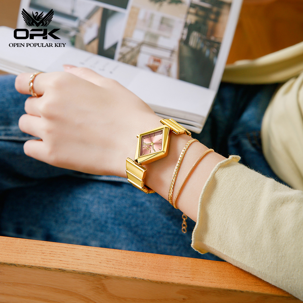 OPK 6082 Elegance Women Quartz - Luxury Watch Diamond บทวิจารณ์และราคา