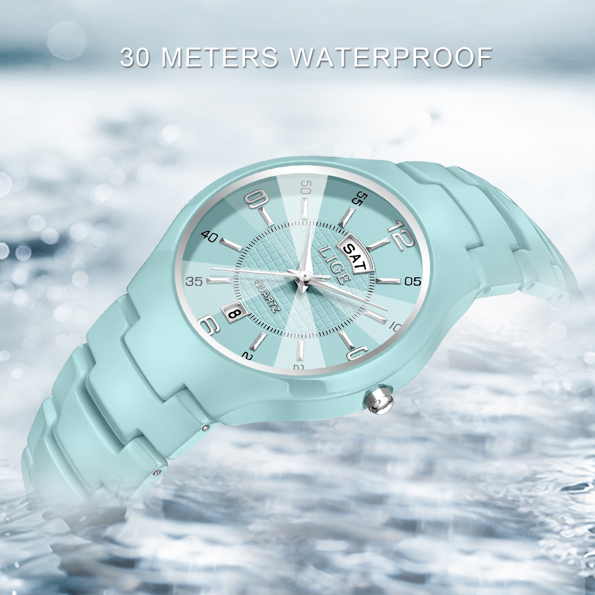 LIGE Luxury Elegant Quartz Wom - Ladies Luxury Watch บทวิจารณ์และราคา