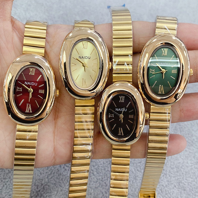 Luxury Brand Gold Oval Women Q - Luxury Watch Index บทวิจารณ์และราคา