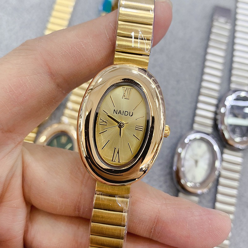 Luxury Brand Gold Oval Women Q - Luxury Watch Index บทวิจารณ์และราคา
