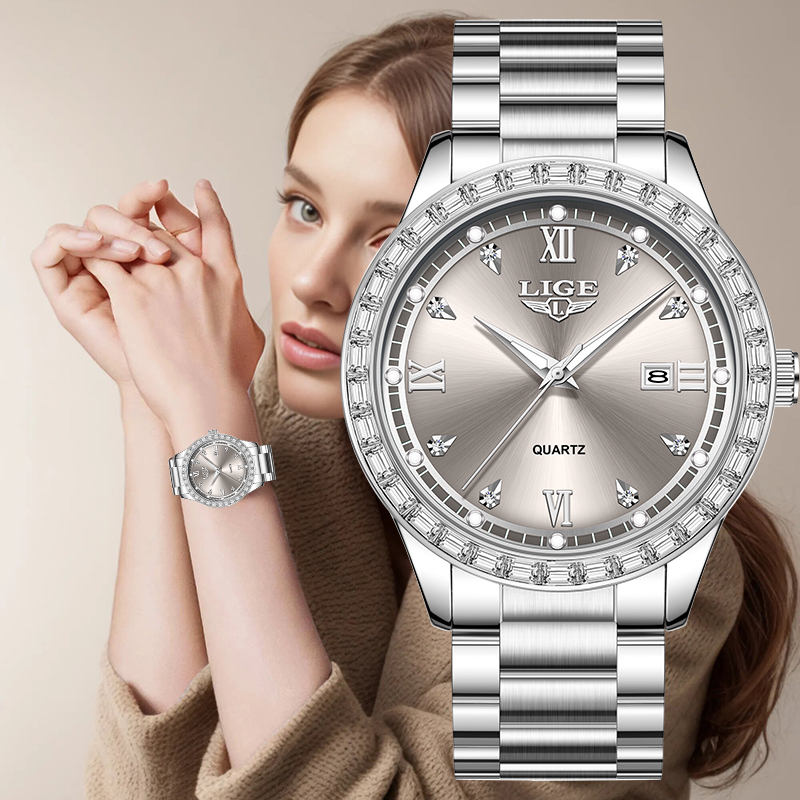 LIGE quartz wristwatch 2026 lu - Luxury Watch Safe บทวิจารณ์และราคา