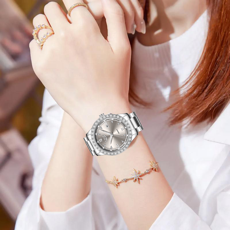 LIGE quartz wristwatch 2026 lu - Luxury Watch Safe บทวิจารณ์และราคา