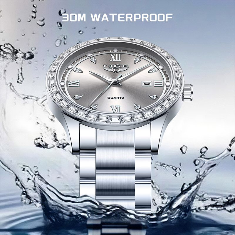 LIGE quartz wristwatch 2026 lu - Luxury Watch Safe บทวิจารณ์และราคา