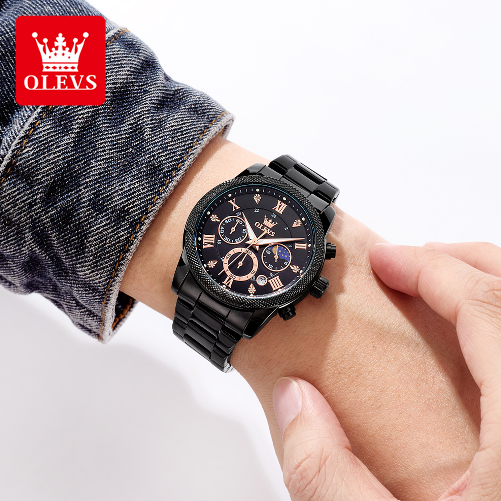 OLEVS Original Fashion Men's W - Luxury Watch Men บทวิจารณ์และราคา