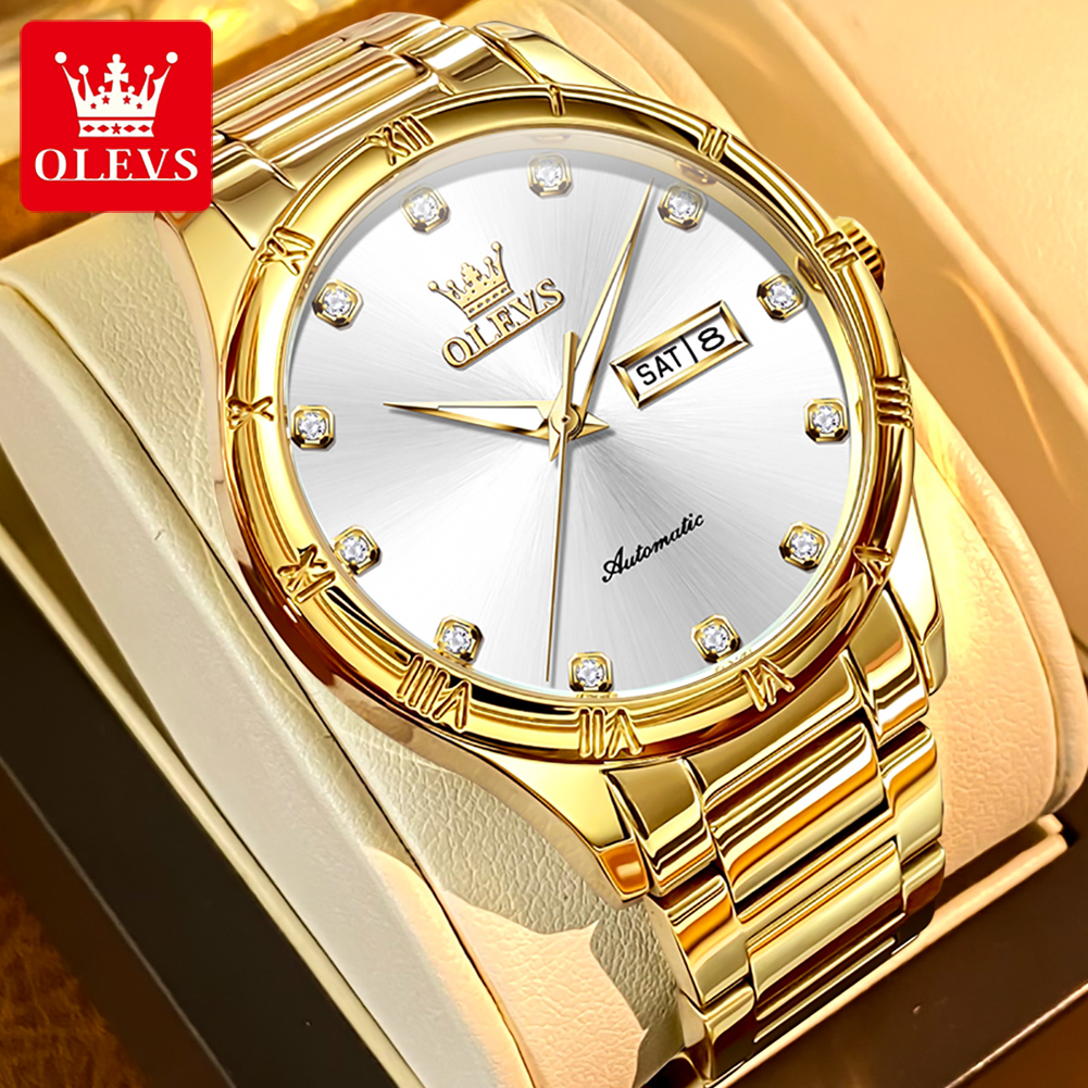 OLEVS Men's Watches Luxury Cas - Luxury Watch Men บทวิจารณ์และราคา