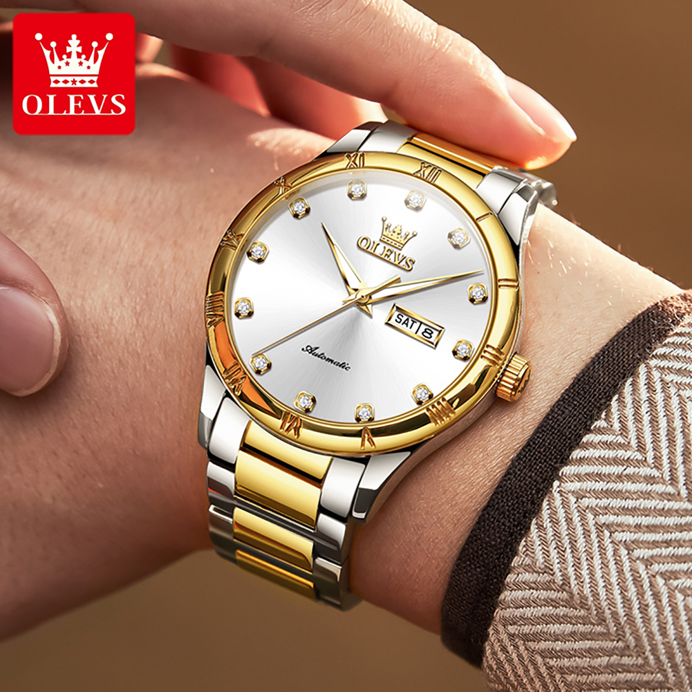 OLEVS Men's Watches Luxury Cas - Luxury Watch Men บทวิจารณ์และราคา